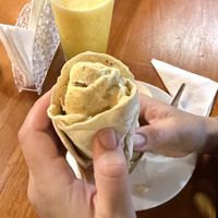   at L&L Shawarma in Puerto Ayora