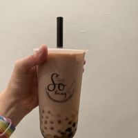 Taro boba tea  at So Bing - Shlomo Ibn Gabirol in Tel Aviv