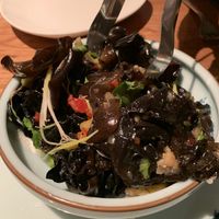 Peppercorn and wood-ear mushrooms  at O Mandarin in Hartsdale