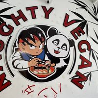 Logo  at Naughty Vegan Panda in Pasadena