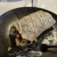Vegan burrito with impossible meat  at Tu Madres Cantina & Grill in Indio