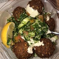 Falafel salad  at Taheni in Lindenhurst