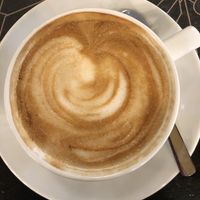 Soy cappuccino  at Antico Caffè San Marco in Trieste