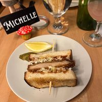 I fell in love with this sandwich last night...can't stop craving it lol at Portobello Road in Whitby