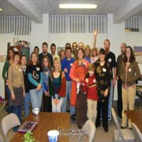 Just a small part of our group in 2007 at Fargo-Moorhead Vegans and Friends in Moorhead