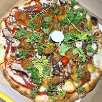 The mt. Diablo - vegan at Pizza My Heart - Evergreen in San Jose