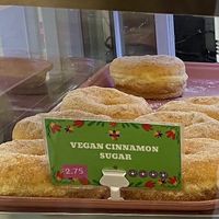 Vegan Cinnamon Sugar  at Barrio Donas in San Diego