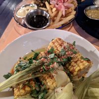 fresh corn at Peaches Gastro Girls in Warsaw