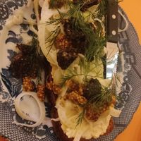 Amazing toast at Peaches Gastro Girls in Warsaw