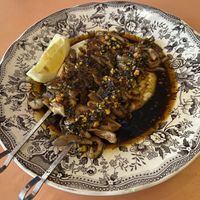 Grill Ostermushrooms  at Peaches Gastro Girls in Warsaw