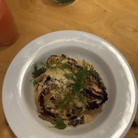Baked cauliflower   at Peaches Gastro Girls in Warsaw