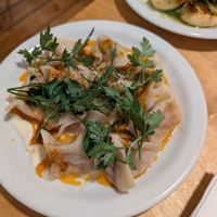 Wontons at Peaches Gastro Girls in Warsaw