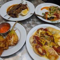 our picks, everything was delicious at Peaches Gastro Girls in Warsaw