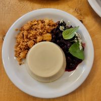 Panna Cotta at Peaches Gastro Girls in Warsaw
