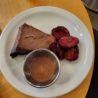 Chocolate Cheesecake at Peaches Gastro Girls in Warsaw