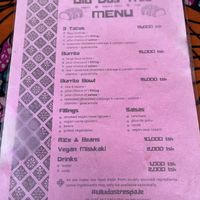   at Ulu Dos Tres Taco in Zanzibar