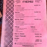  at Ulu Dos Tres Taco in Zanzibar