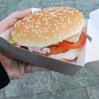 Veganer crunchy burger  at Burgerme - Groß Borstel in Hamburg