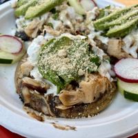 Sope   at El Veganito in La Mesa