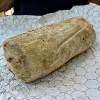 Burrito with carnitass  at El Veganito in La Mesa