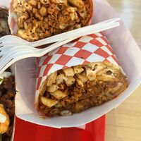 California burrito   at El Veganito in La Mesa