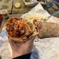 cali burrito at El Veganito in La Mesa