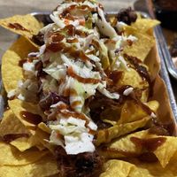  Vegan Pulled Pork Nachos  #Veganuary at San Juan Smokehouse in San Juan