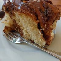 Cinnamon roll at The Lemonade Stand in Cologne