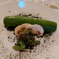 Crêpe végétarienne d'épinards at Chateau d'Urspelt in Clervaux