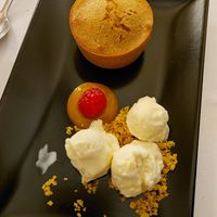 Moelleux au spéculoos at Chateau d'Urspelt in Clervaux