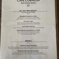   at Cafe Corazon in Troncones