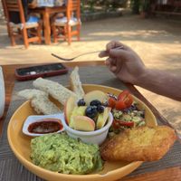   at Cafe Corazon in Troncones