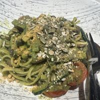 Pesto linguine 9/10  at iVegan 爱素 - Thomson Plaza in Central Singapore
