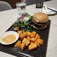 BB Burger  at iVegan 爱素 - Thomson Plaza in Central Singapore