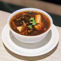 Vegan Hot & Sour Soup at iVegan 爱素 - Thomson Plaza in Central Singapore