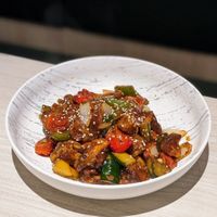 Vegan Sweet & Sour Lion Mane Mushroom at iVegan 爱素 - Thomson Plaza in Central Singapore