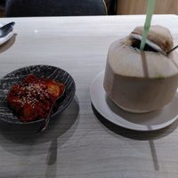Kimchi and coconut at iVegan 爱素 - Thomson Plaza in Central Singapore