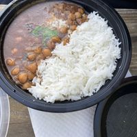 Chana masala vegetarian but can be made vegan as well! & gluten free!  at Vittle Vibes in Leander