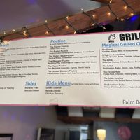 Menu January 2022  at The Grilled Cheese Gallery in St Augustine