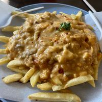Vegan Poutine   at The Grilled Cheese Gallery in St Augustine