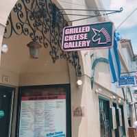 outside   at The Grilled Cheese Gallery in St Augustine