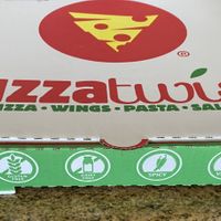 Vegan mentioned on the box!!!  at Pizza Twist in Roseville