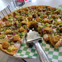 Vegan chicken Tikka masala at Pizza Twist in Roseville