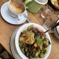Tofu bowl at Pomeranze Kaffeebar in Berlin