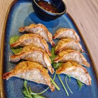 Fried dumblings at Loving Hut - Vegan World Peace in Reykjavik