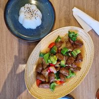 Lucky chunk at Loving Hut - Vegan World Peace in Reykjavik