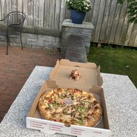 Small vegan pie   at Constantly Pizza in Concord