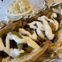 Philly Mushroom "Cheese Steak”   at The Hungry Caterpillar in Jacksonville