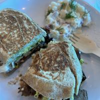 Cubano and potato salad   at The Hungry Caterpillar in Jacksonville