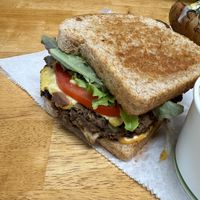 Bean Cheeseburger  at The Hungry Caterpillar in Jacksonville